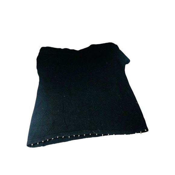 VTG Victoria Jones Beaded sequin holiday Christmas jingle bells knit sweater - Picture 6 of 6